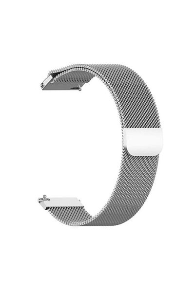 Optim Solution SmartWatch Strap 18mm for Huawei Watch GT 4, Stainless Steel Bracelet, Metallic Design, Comfortable,