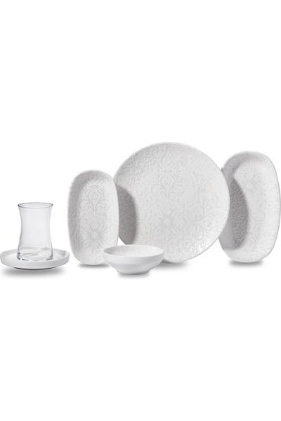 KORKMAZ Collection 24 Piece Breakfast Set