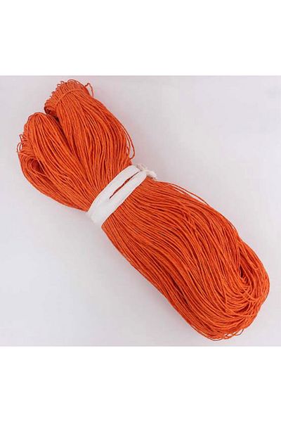 Selen Paper String 120 Gr Orange Hand Knitting Strings