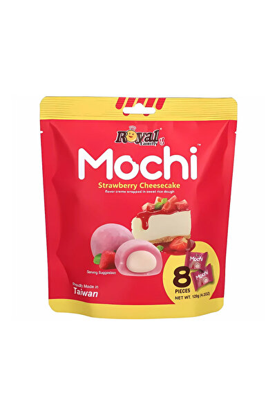 Royal Family Mochi Strawberry Cheesecake 120g