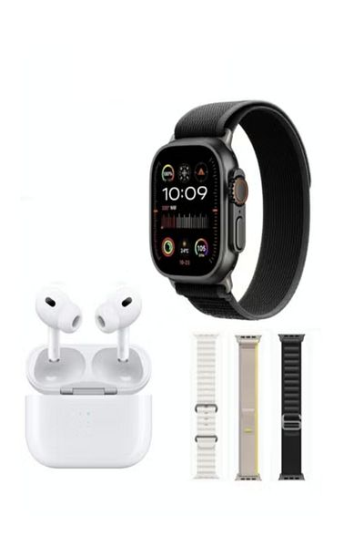 MOOGMAX Moog Max Smart Watch: A Multi-Featured Ultra Watch and Pro 2 Noise Cancelling Earphones in a Stylish Design