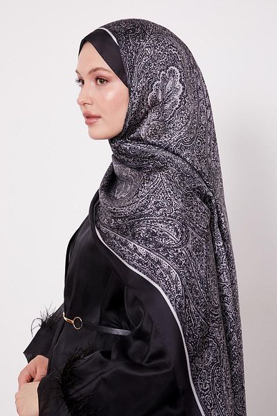 Levidor Ethnic Pattern Indian Silk Shawl