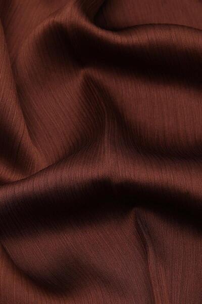 Levidor Çikolata Kahve Brillant Abiye Şal