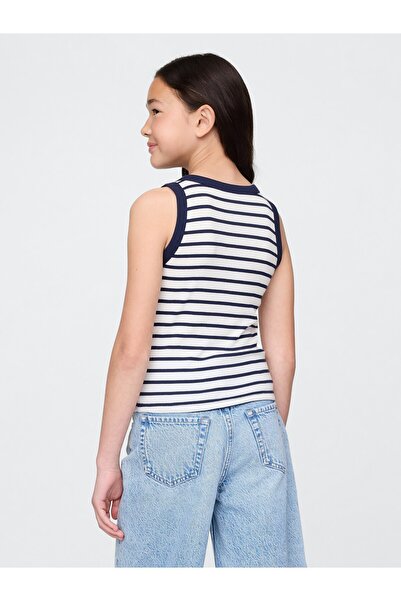 GAP Kız Çocuk Lacivert Gap Logo Atlet