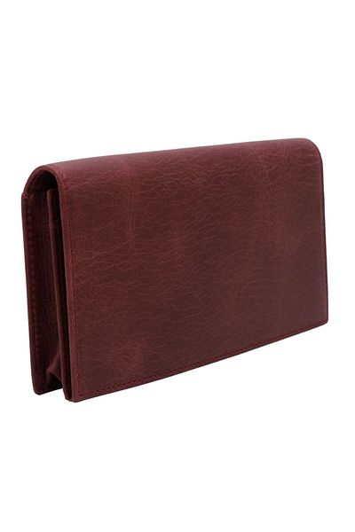Meskanto Vesna Genuine Leather Wallet with Phone Compartment