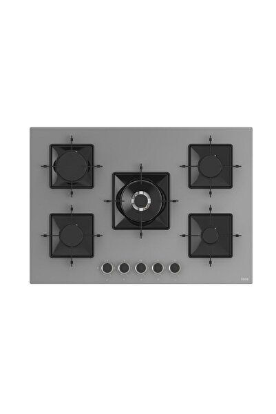 Ferre STEAMART-FRYART-SILENTART Serisi Gri Set (SS038 + QEP64CPR +D082-SA ) - Döküm Izgara / 75 cm O