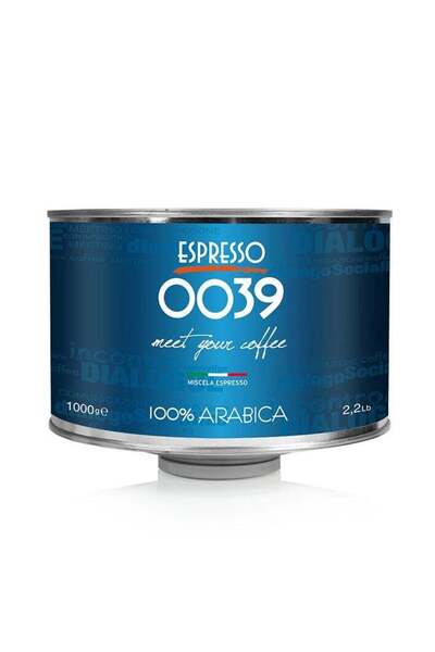 ESPRESSO-0039 حبوب قهوة أرابيكا إسبريسو بريستيج ديكاف، 1 كجم (خالية من الكافيين)