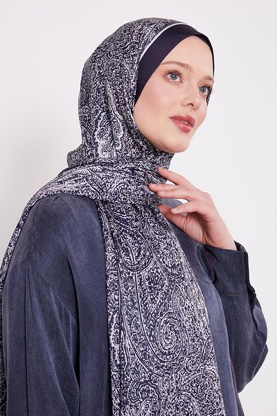 Levidor Ethnic Pattern Indian Silk Shawl