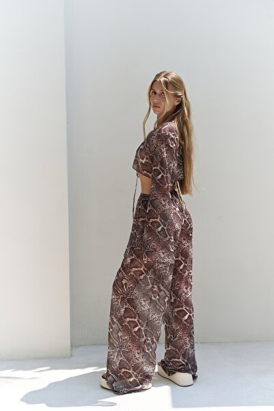 BOHEMAİ Set pantaloni Donovarah Mink Crop