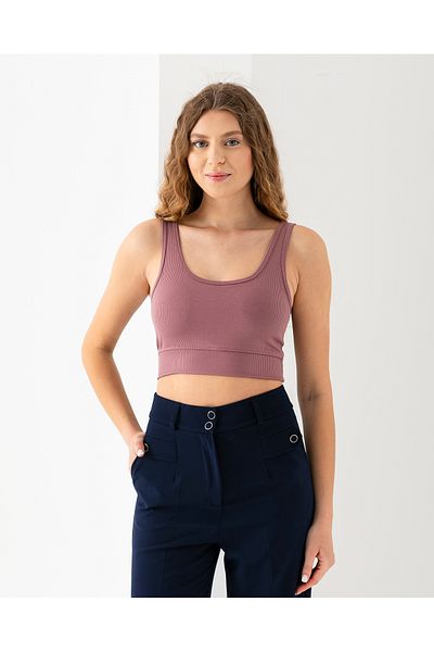 VUNTAL Diver Ribbed Padded Bustier