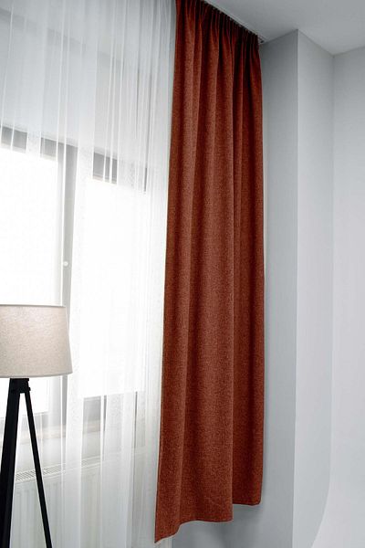 birizmoda Castello Patterned Extrafor Drawstring Seamless Background Curtain - Tile