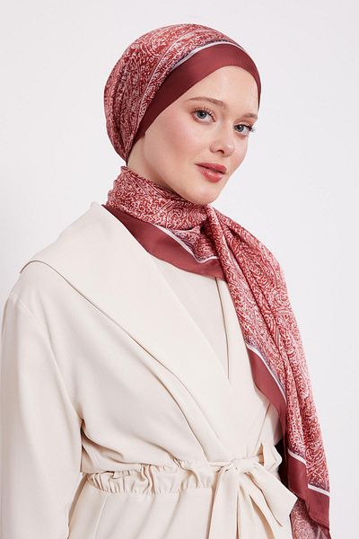 Levidor Ethnic Pattern Indian Silk Shawl