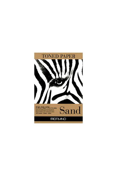 Fabriano Drawing pad Toned Paper Sand, A4, 120g, 50 sheets, without spiral Fabriano