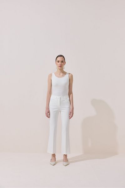 NUR KALAY COLLECTION Flare Pants