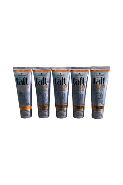 Taft 7 Days Curl Saç Şekillendirici Balm 150 ml - 5’li Paket