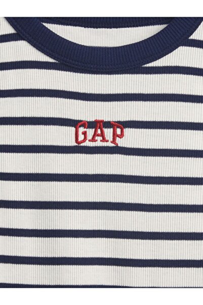 GAP Kız Çocuk Lacivert Gap Logo Atlet