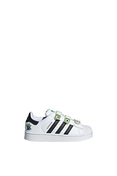 adidas Children's White Sneaker Superstar Ii Cf C Jı0091