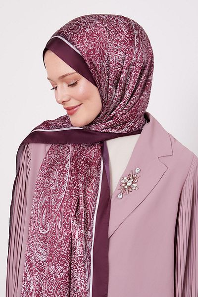 Levidor Ethnic Pattern Indian Silk Shawl