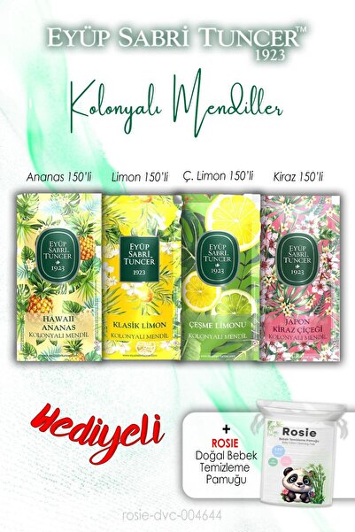 Eyüp Sabri Tuncer Kiraz, Ananas ve Limonlar Kolonyalı Mendil ve ROSIE