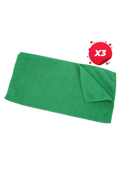 DAR X3 - ALVER MICROFIBER CLOTH 40X40 GREEN