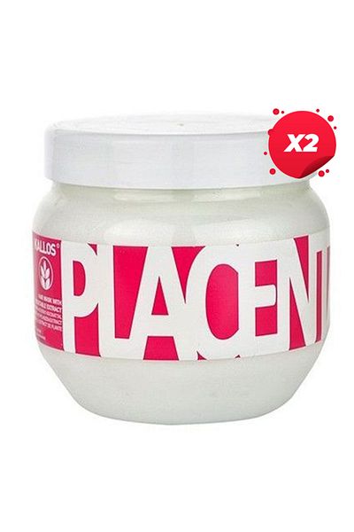 Kallos Cosmetics X2 - TRATAMENT DE PĂR KALLOS 275ML PLACENTĂ