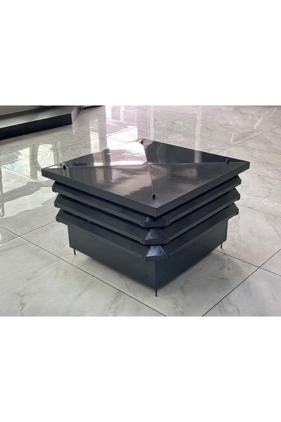 homefabe 3-Layer Chimney Hat Ventilation 60X60X50 cm