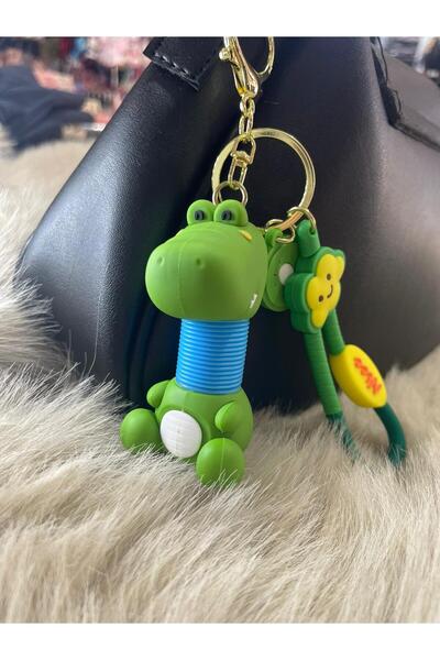 TASARIM13 1 Adet Uzayan Dinazor Anahtarlık