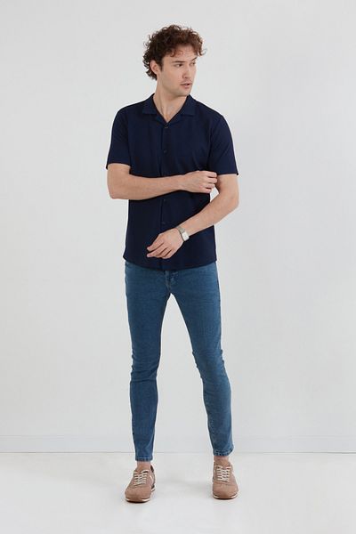 Fulla Moda Βασικό πουκάμισο με κουμπιά