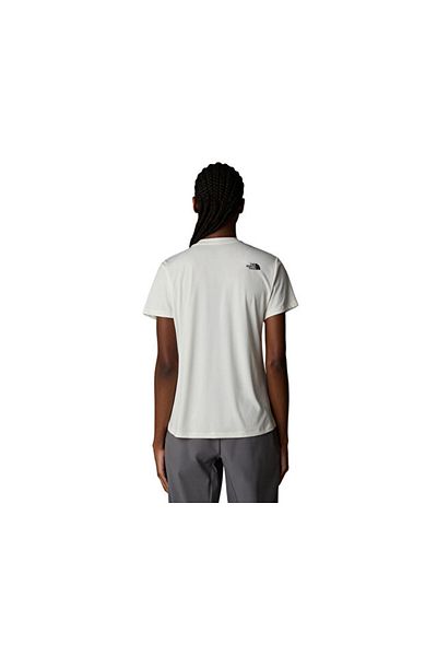 THE NORTH FACE W Flex Short Sleeves Reg Tee Women's Casual T-Shirt Nf0A8Brrqli1 White