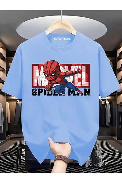 New Shine Μπλουζάκι με στάμπα Superhero Spider-Man