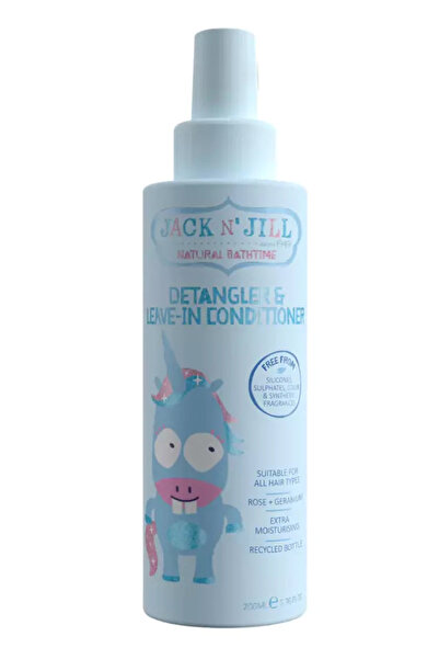 Jack N'Jill Jack N' Jill Organic Leave-In Detangler for Kids, 200ml - Intense Hydration & Easy Combing