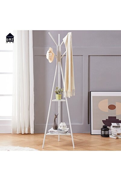 Un Modern design white coat rack and hanger