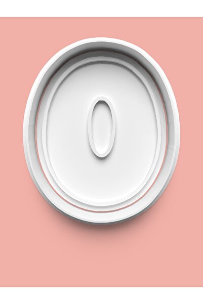 AKTASTORE قالب كوكيز رقم 0 وقالب عجينة السكر - رقم صفر