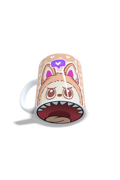 EDESİNG Labubu Ceramic Mug Cup
