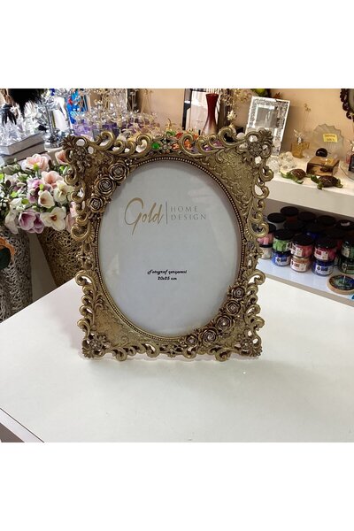 Gold home design Güllü Gold Renk Çerçeve 20x25 cm