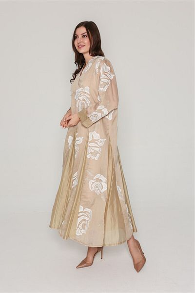 IKKXA Flowy Flower Pattern Dress