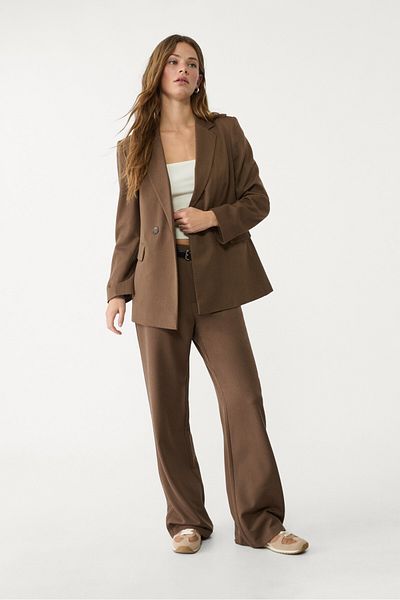 Stradivarius Slim fit double-breasted blazer