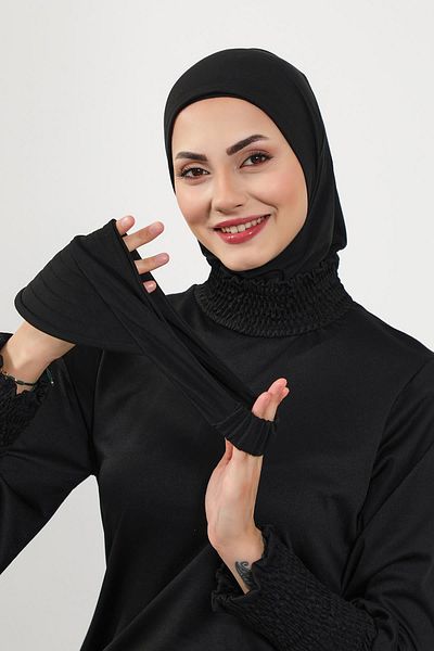 Aisha's Design Visor-Hat on Turban (Suitable for Sea, Pool), Sp-5Sn