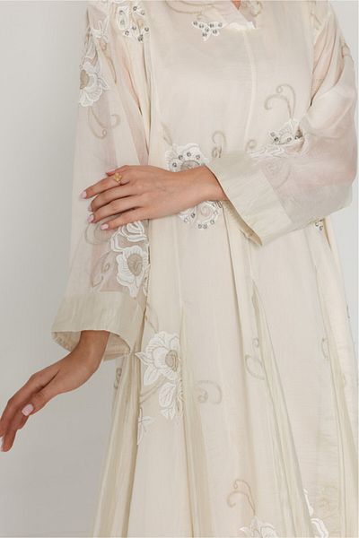 IKKXA Flowy Flower Pattern Dress