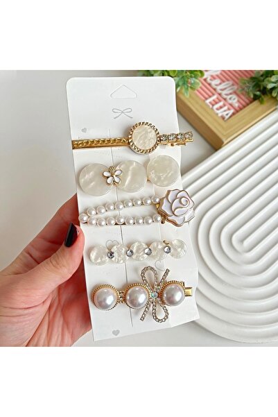 Lua Butik Set of 5 Cute Girls Buckles – for Daily and Special Occasions