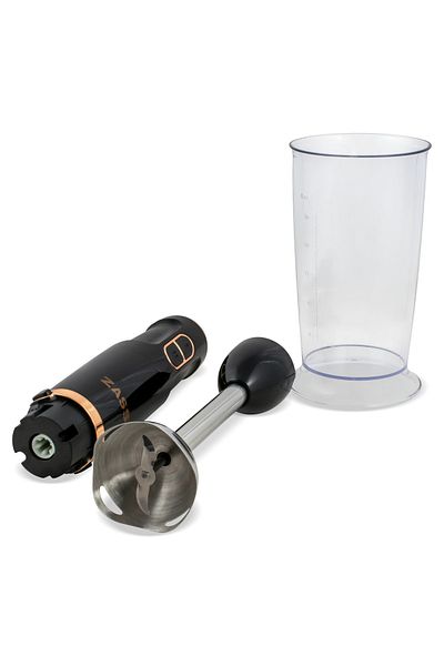 Zass Rose Gold Zhb 20 Hand Blender, 400 W, 2 Speeds, 600 ml Transparent Cup