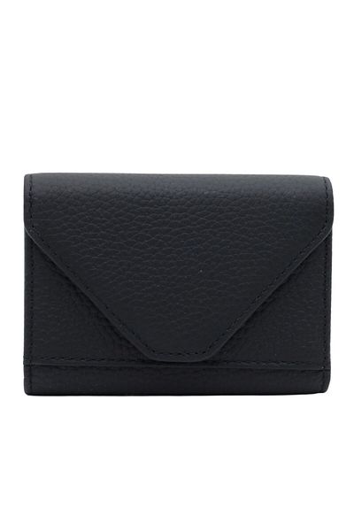 Meskanto Genuine Leather Accordion Card Holder Wallet