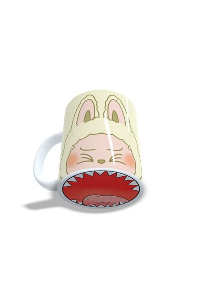 EDESİNG Labubu Ceramic Mug Cup