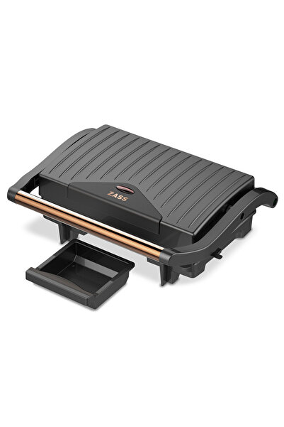 Zass Electric grill Zass Grill & Panini ZPG 20 Rose Gold, 1500W, Plate 29x23 cm