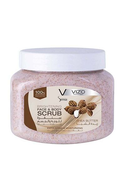 Vizo Facial and Body Scrub Sensia with Shea Butter 500ml