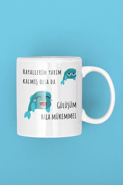 qoeuyl boutique My Smile Is Still Perfect Printed Fun Gift White Mug