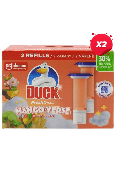 DUCK X X2 - DUCK FRESH DISCS RESERVE 2X36ML MANGO-VERSE