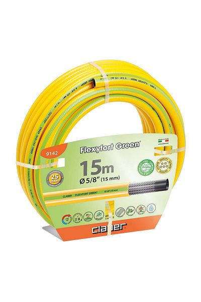 CLABER 9142 Flexfort Green Hose 5/8'' 15Mt