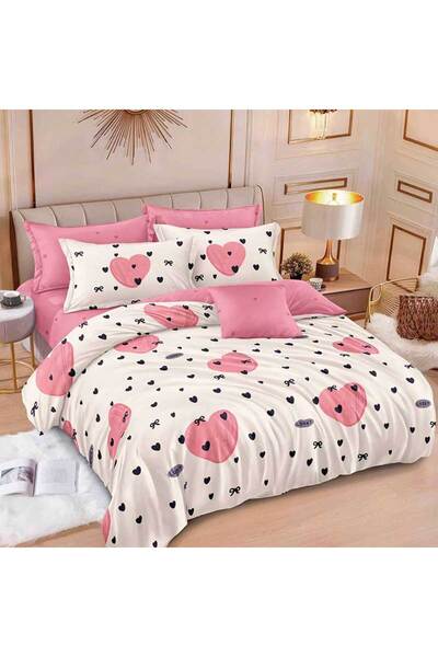 Patul Bubmac Finet Linen, Sulphur, двойно легло, 2 души, чаршаф с плънка, 6 ч...