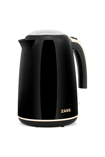 Zass Electric kettle ZCK 22 Rose Gold, 2200W,1.7L, 360° rotating base Water level indicator
